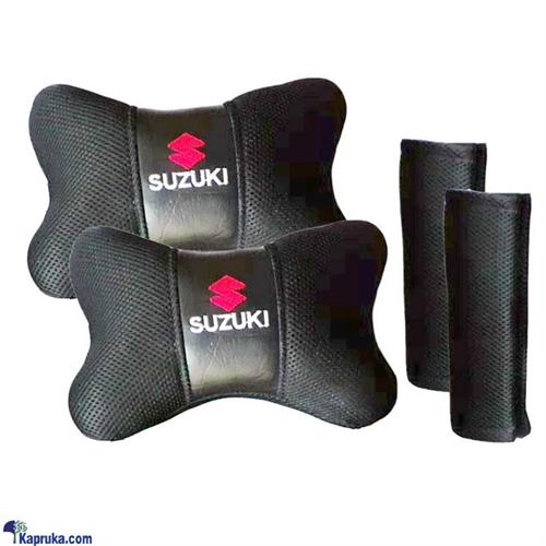 Suzuki Head Rest With Seat Belt Covers - 2pc - CM- IA- 016