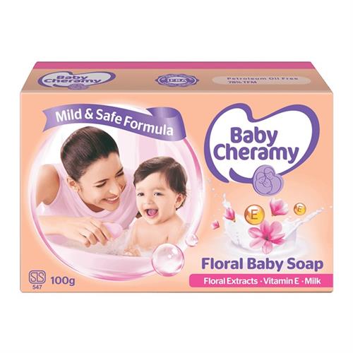 Baby cheramy floral moisturising soap 100g expire date - 6/17/2024