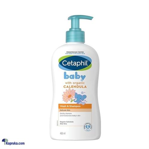 CETAPHIL BABY WASH AND SHAMPOO WITH ORGANIC CALENDULA 400ML