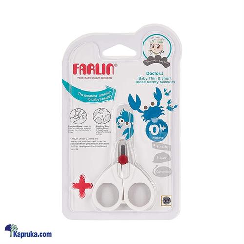 Farlin Thin And Short Blade Baby Safety Scissor