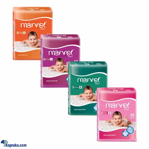 MARVEL BABY DIAPERS 48pcs PACK SMALL