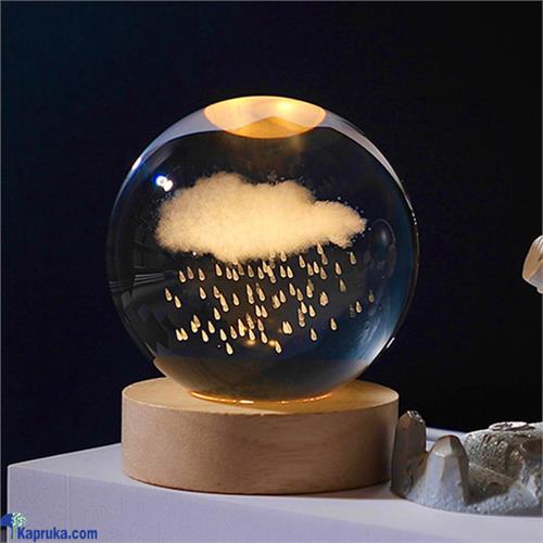 Rain Cloud 3d Crystal Night Lamp