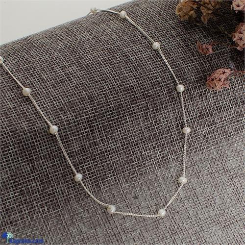 STONE N STRING FRESH WATER PEARL CHAIN NECKLACE - SSC767 - Stone N String