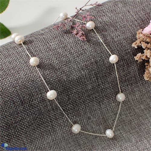 STONE N STRING FRESH WATER PEARL CHAIN NECKLACE - SSC813 - Stone N String