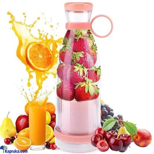 Portable Rechargeable Juicer 420ml Pink