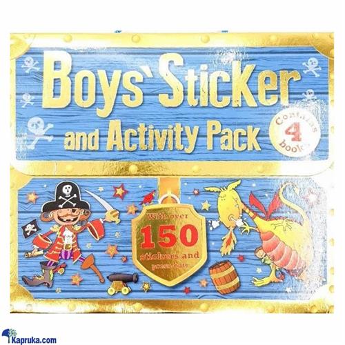 Boys Sticker And Activity Pack