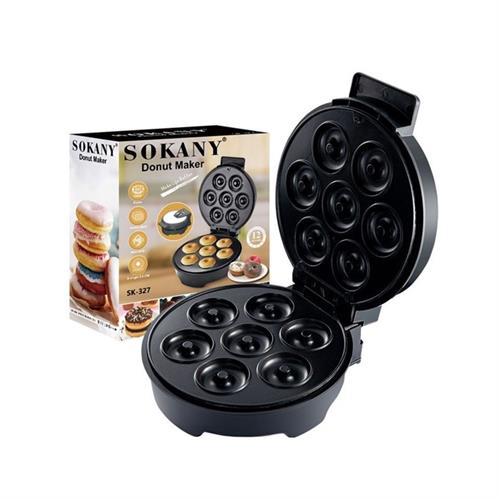 Sokany Mini Donut Maker- 7 Mini Doughnuts 1200W- SK- 327