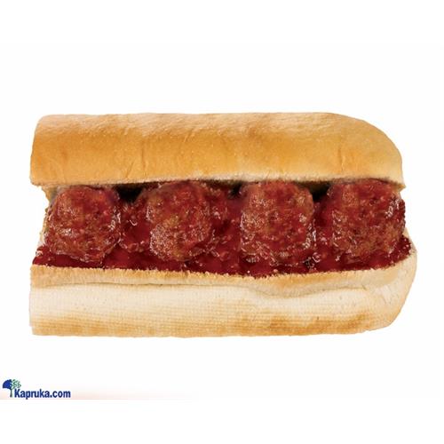 6` Meatball Marinara Toasted Bread with Cheese Sub -White Italian Bread