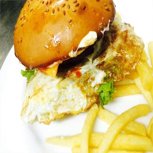 Beef Burger With Egg