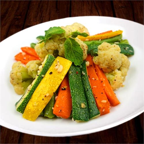 Boiled Buttered Vegetables