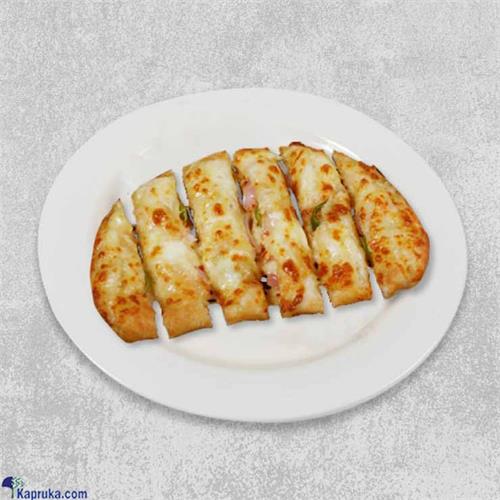 Cheesy Garlic Toast With Onions Green Chilies