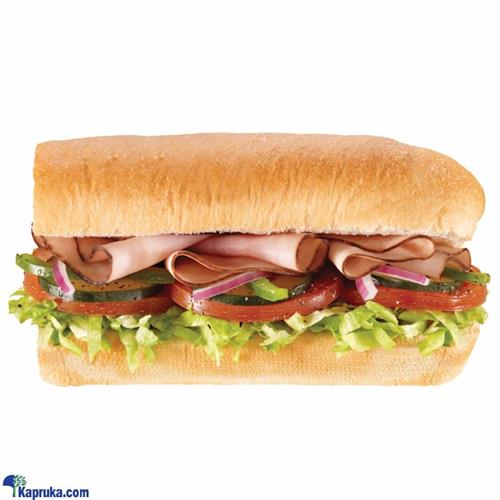 Footlong Smoked Chicken Toasted Bread with Cheese Sub - - White Italian Bread