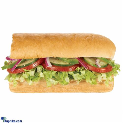 Footlong Veggie Delite Toasted Bread with Cheese Sub - White Italian Bread