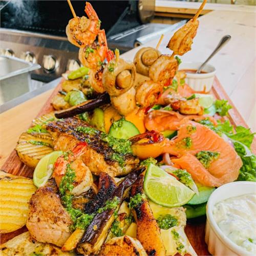 Mitsis Grilled Seafood Platter Regular