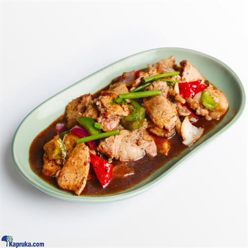 Moo Phad Gra Tiem Prik Thai