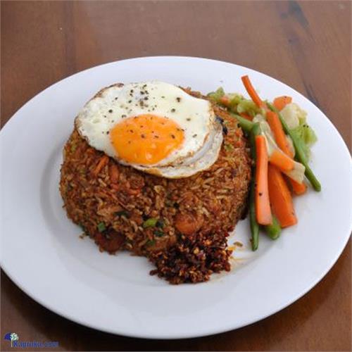 Nasi Goreng With Boiled Egg