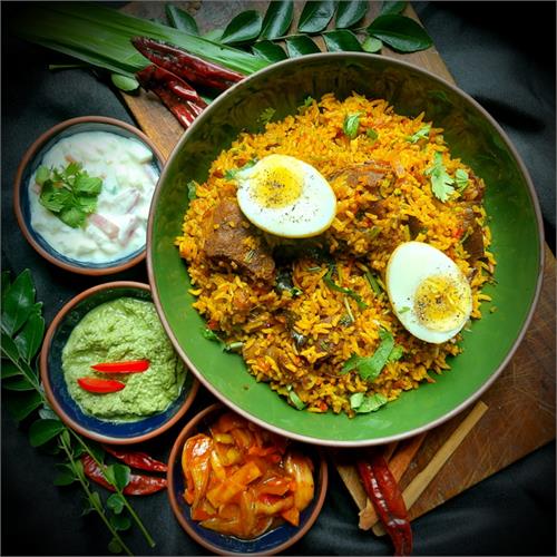 Raja Bojun Mutton Biriyani