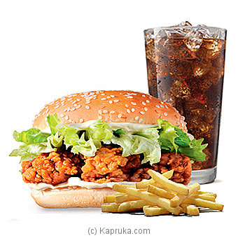 Spicy Chicken Burger - Meal -Regular