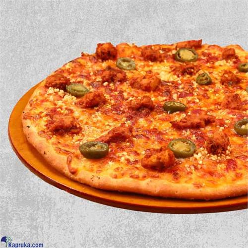 Thin Crust Fiery Chicken Pizza - Regular