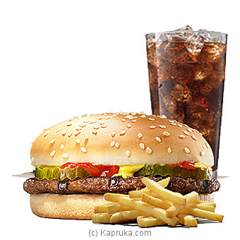 Beef Burger Meal- Regular - burgerking