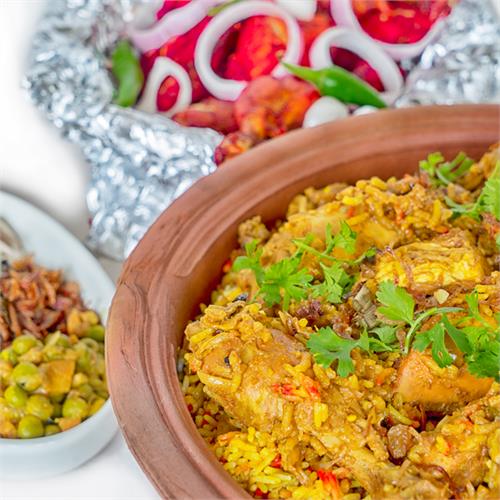 Chicken Dum Pot Biriyani - Pot For 4 Adults