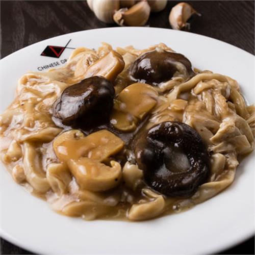 Braised 3 Kinds Mushrooms