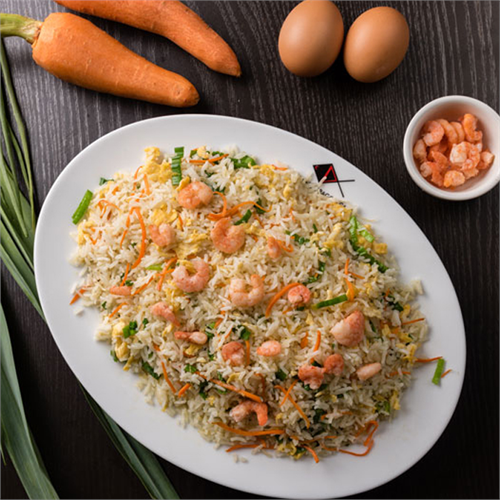Fried Rice With Shrimp - Chinese Dragon