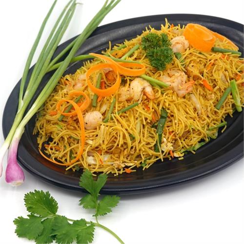 Chinese Stir Fried Noodles With Seafood Chinese Stir Fried Noodles with Seafood - Regular