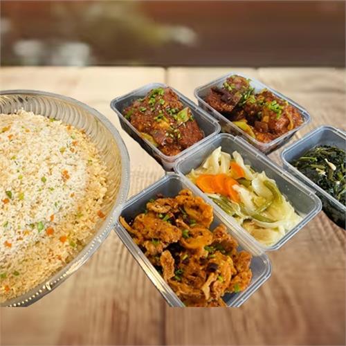 Premium Fried Rice Platter - Serves 4 Premium Fried Rice Platter - Serves 4 - Vegetable