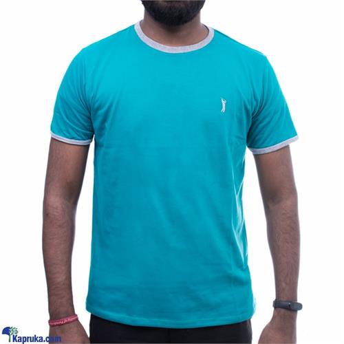 GOLF O NECK TSHIRTS- UF505 AQURE GREEN