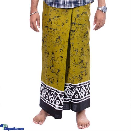 Khaki AND BLACK MIXED BATIK SARONG