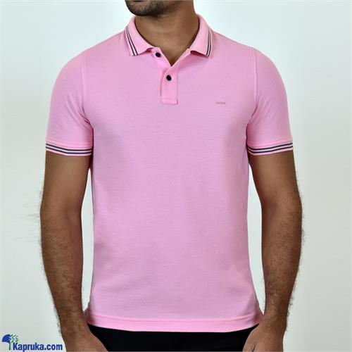 Moose Mens Slim Fit T- Shirt- M500- Pink