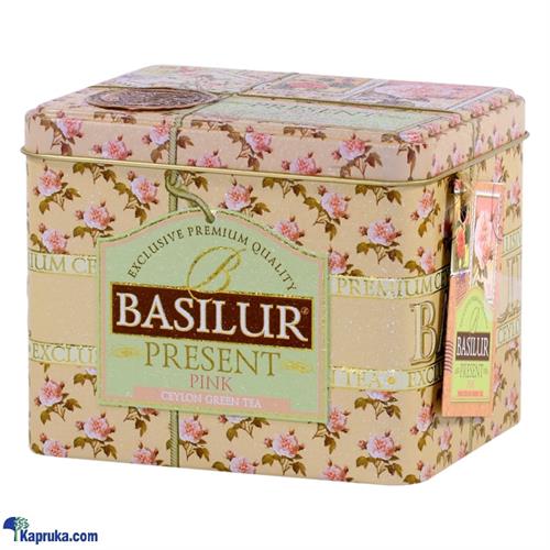 BASILUR PRESENT - T.CADDY - FLGT - LT - PINK - 100g X 6 X 6 (36) (70161- 00)