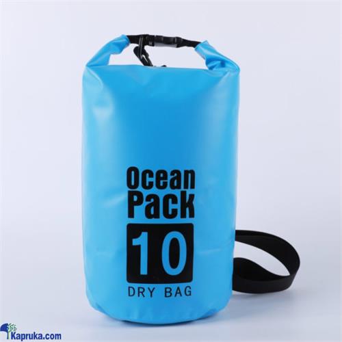 10L Waterproof Dry Bag Durable, Roll Top Closure, Adjustable Strap For Outdoor And Water Activities