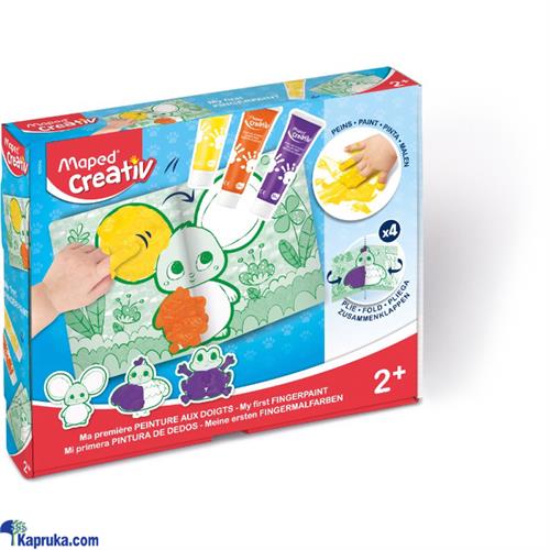 Maped Creativ Early Age My First Finger Paint Kit C Box