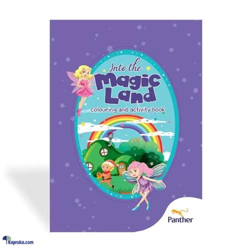 Panther Into The Magic Land - Coloring And Activity Book 24p