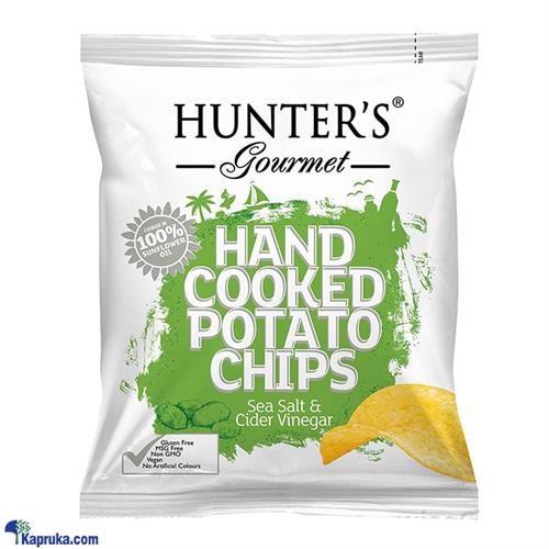 HUNTERS GOURMET HAND COOKED POTATO CHIPS SEA SALT AND CIDER VINEGAR FLAVOUR 40g