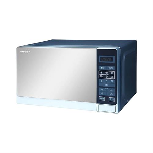 Sharp 20L Digital Panel Microwave Oven Silver - SHARP- R20MT- S