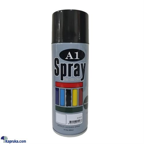 A1 Spray Paint 400ML Matt Black - 04