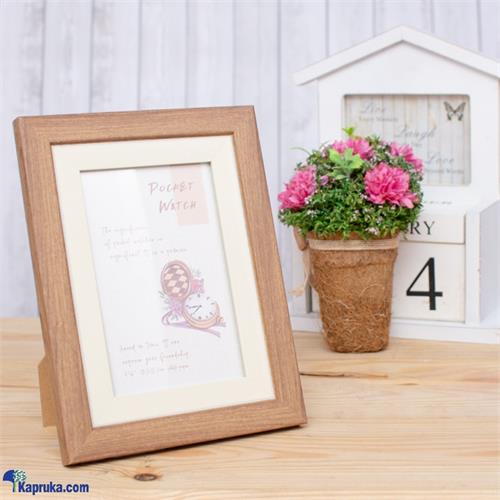 MDF Photo Frame 4x6 (brown)