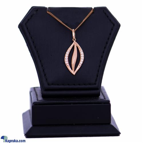 Mallika Hemachandra 18kt Red Gold Pendant With Cubic Zirconia (P2029- 1)