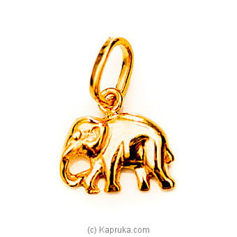 Mallika hemachandra 22kt gold pendant(p322/1)