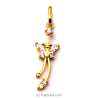 Mallika hemachandra 22kt gold pendant(p611/1 )