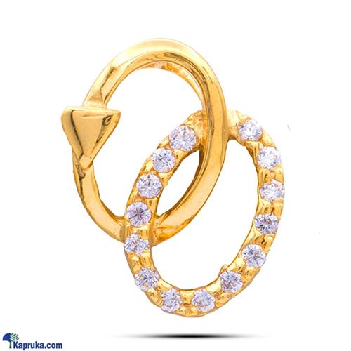 RAJA JEWELLERS 22K GOLD PENDANT SET WITH 0.207CT ROUND B- ZP004188