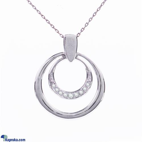 Alankara 18kw white gold pendant vvs1- g (22/12577)