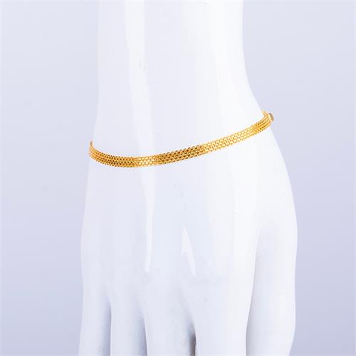 ARTHUR 22KT GOLD BISMARK BRACELET (AJBR09)