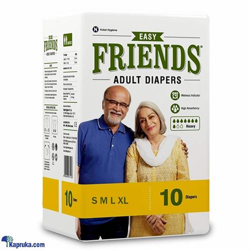 Friends Adult Diapers Easy- 10 Diapers SMALL