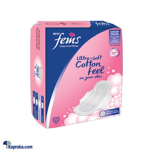 Fems Cotton Feel Wings - 16pcs