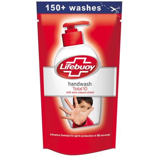 Lifebuoy Hand Wash Total 10 Pouch 180ml