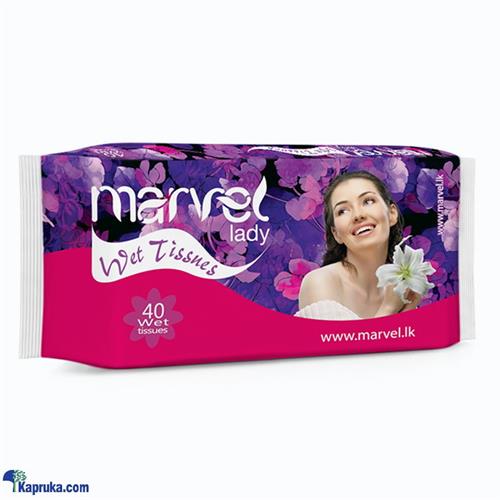 MARVEL LADY WET TISSUES 40pcs PACK